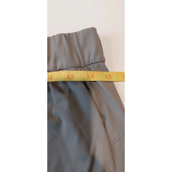 Women's Size Small Shorts Gray Elastic Waist Drawstring Running Athletic Sports - Picture 9 of 11